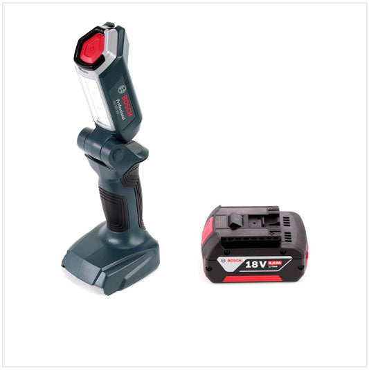 Bosch Professional GLI 18V-300 Akku Lampe + 1x GBA 18 V 6,0 Ah Akku - ohne Ladegerät - Toolbrothers