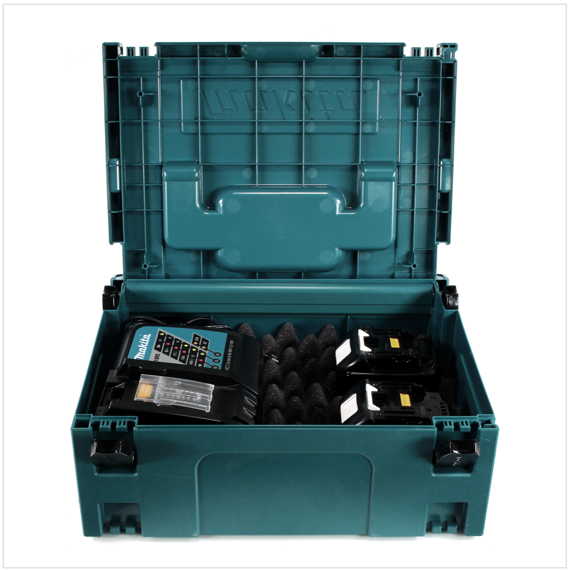 Makita Power Source Kit 18V mit 2x BL1815N Akku 1,5Ah + DC18RC Ladegerät + Makpac - Toolbrothers