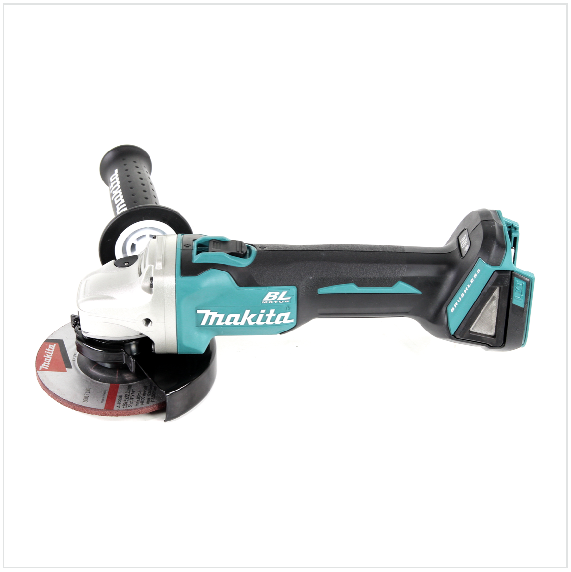 Makita DGA 504 RM1J Akku Winkelschleifer 18 V 125mm Brushless + 1x Akku 4,0Ah + Ladegerät + Makpac - Toolbrothers