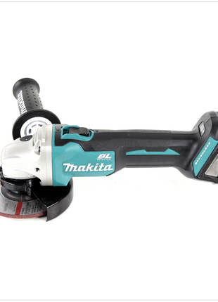 Makita DGA 504 F1J Meuleuse d'angle sur batterie 18V 125mm brushless + 1x batterie 3,0Ah + Makpac - sans chargeur