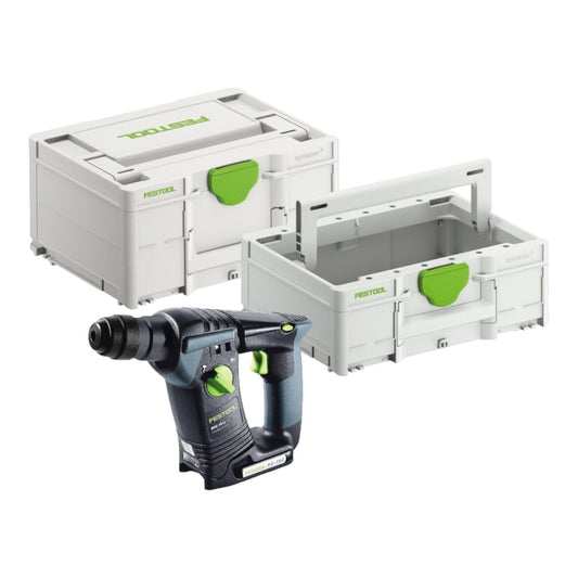 Festool BHC 18-Basic Akku Bohrhammer 18 V 1,8 J SDS Plus Brushless ( 577600 ) + Systainer + Systainer ToolBox SYS3 TB M 137