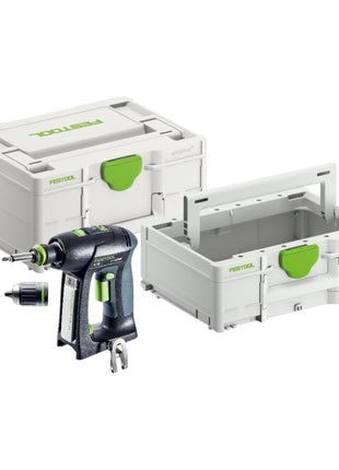 Festool C 18 Basic Perceuse-visseuse sans fil 18 V 45 Nm sans balais Solo + Systainer + Systainer ToolBox SYS3 TB M 137