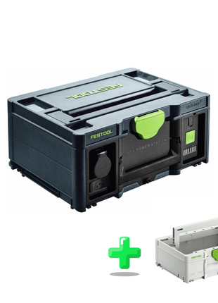 Festool SYS-PowerStation SYS-PST 1500 (205721) + Festool Systainer ToolBox SYS3 TB M 137 (204865) T-LOC