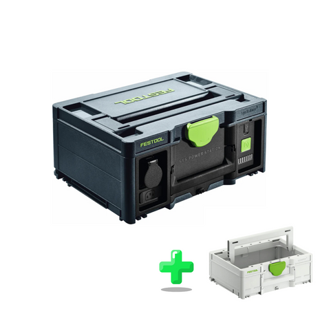 Festool SYS-PowerStation SYS-PST 1500 (205721) + Festool Systainer ToolBox SYS3 TB M 137 (204865) T-LOC