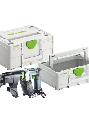 Festool DURADRIVE DWC 18-4500 Basic Tournevis de chantier sans fil 18 V 14 Nm sans balais (576504) + Systainer + Systainer ToolBox SYS3 TB M 137