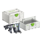 Festool DURADRIVE DWC 18-4500 Basic Tournevis de chantier sans fil 18 V 14 Nm sans balais (576504) + Systainer + Systainer ToolBox SYS3 TB M 137