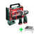 Metabo Powermaxx BS Basic Set taladro atornillador inalámbrico 12 V 34 Nm (600080710) + 2 baterías 2,0 Ah + cargador + set de accesorios 41 piezas + maletín + parrilla de carbón para exterior Toolbrothers