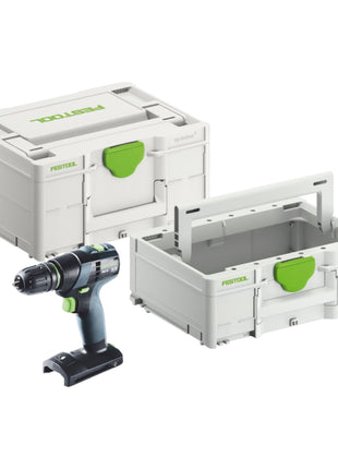 Festool TXS 18-Basic perceuse-visseuse sans fil 18 V 40 Nm sans balais (576894) + Systainer (avec Systainer ToolBox SYS3 TB M 137)