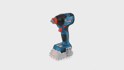 Bosch GDX 18V-210 C Professional Clé à chocs rotative sans fil 18 V 210 Nm sans balais (06019J0201) + Module de connectivité + L-Boxx - sans batterie, sans chargeur