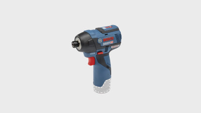 Bosch GDR 12V-110 Professional Akku Drehschlagschrauber 12 V 110 Nm 1/4" Brushless ( 06019E0005 ) + 2x Akku 3,0 Ah + Ladegerät + L-Boxx