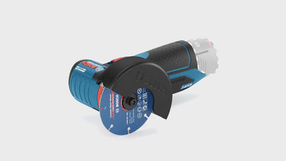 Bosch GWS 12V-76 Meuleuse angulaire sans fil 12V ( 06019F200B ) 76mm + Coffret de transport L-Boxx + 2x Batteries 3,0Ah + Chargeur