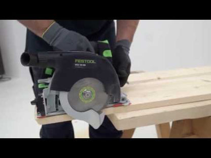 Festool HKC 55 5.0 EBI-Plus-SCA sierra circular de mano de batería 18 V 160 mm sin escobillas (577678) + 2x batería 5.0 Ah + cargador + Systainer