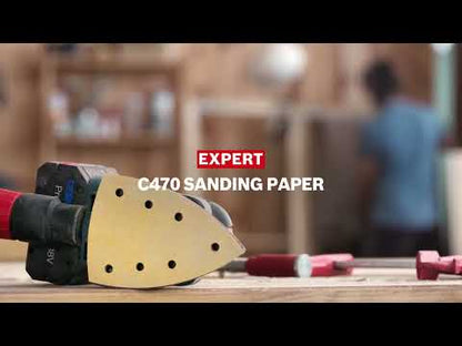 Bosch EXPERT C470 Schleifpapier 100 x 150 mm 7 Loch G 120 10 Stk. ( 2608901117 ) für Multischleifer