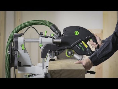 Festool KS 120 REB-Set-UG KAPEX Scie à onglets radiale 1600 W 260mm ( 575313 ) + 1x Borne + 1x Châssis de transport