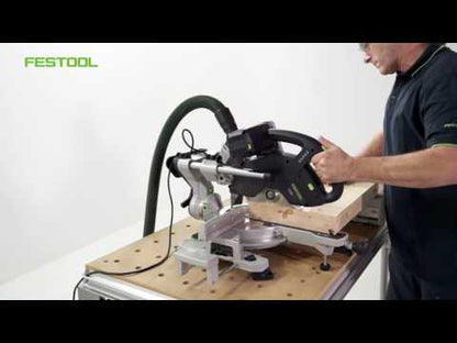 Festool KAPEX KS 60 E-Set Scie à onglets radiale avec Lame de scie ( 561728 )