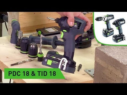 Festool TID 18-Basic llave de impacto a batería 18V 180Nm 1/4" (576481) - sin batería, sin cargador