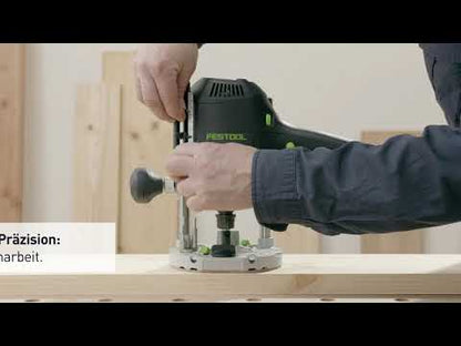 Festool OF 1400 EBQ-Plus + défonceuse Box-OF-S 1400 W 6 - 12,7 mm (576540) + jeu de défonceuse 10 pièces + Systainer