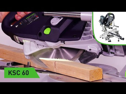 Festool KSC 60 EB-Basic KAPEX scie à onglet à batterie 18 V / 36 V 216 mm (576847) sans balais solo - sans batterie, sans chargeur