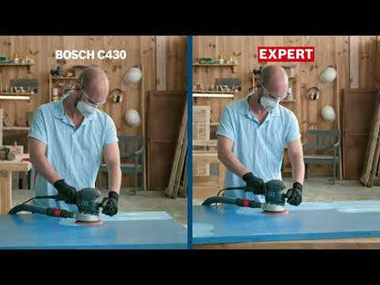 Bosch Expert C470 Papiers abrasifs 150 mm G120 - 50 pièces (2608900921) 6 trous